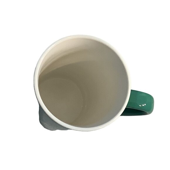 Starbucks Coffee Mug 16oz Green Speckled Tall Mermaid Ceramic Cup Drink Hot 2020 - Picture 7 of 7